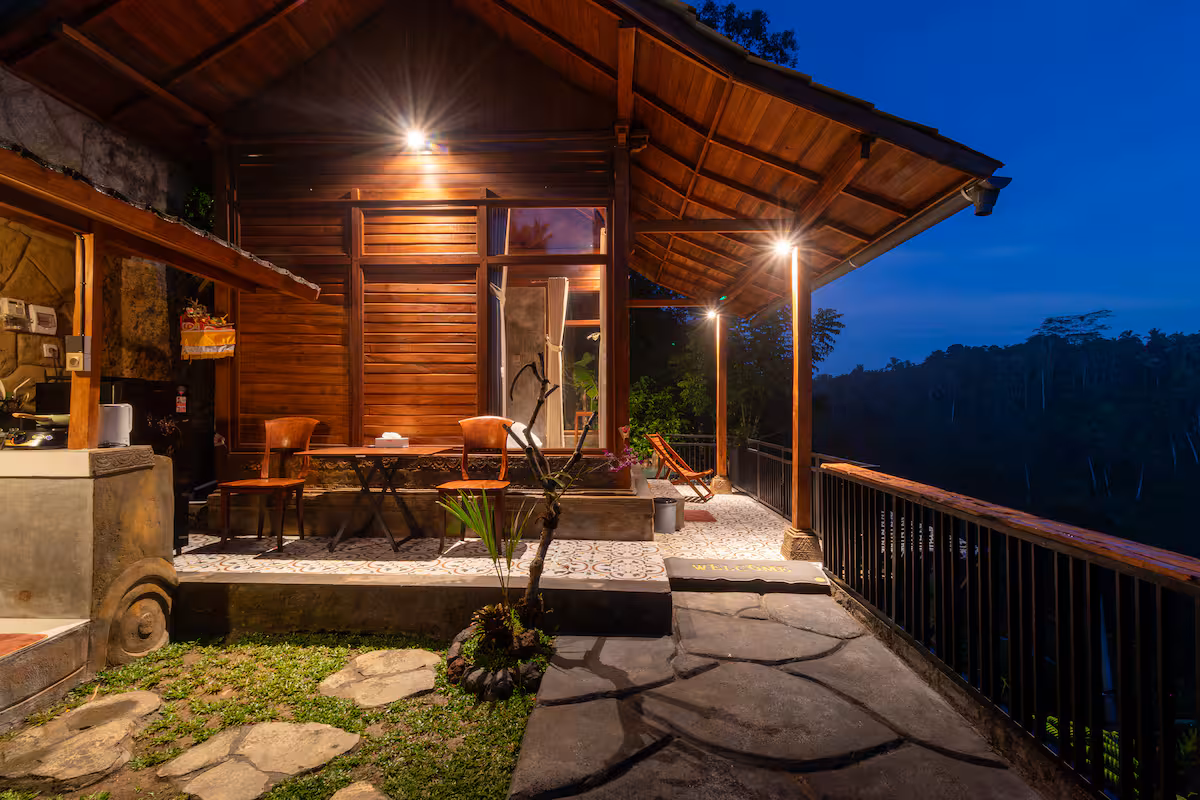 Green Cabin Hero Image - Green Cabin Bali Tegalalang Accommodation for Nature Lovers